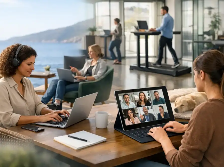 7 tendencias de trabajo flexible 2026
