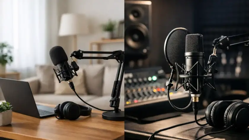Cómo elegir un lugar para grabar podcast