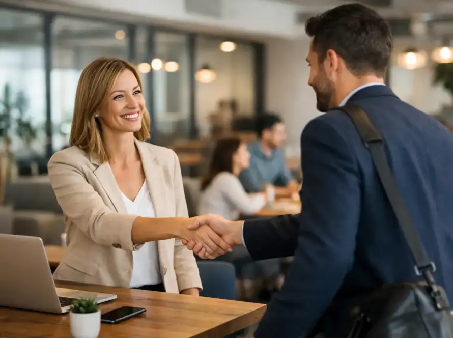 Cómo recibir clientes en coworking con confianza