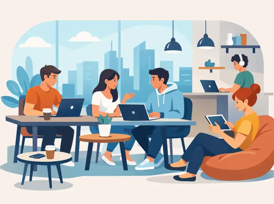 Coworking para emprendedores jóvenes: ¿vale la pena?