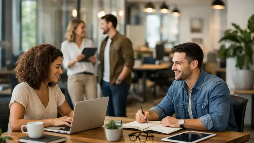 Espacios de trabajo compartidos que sí suman