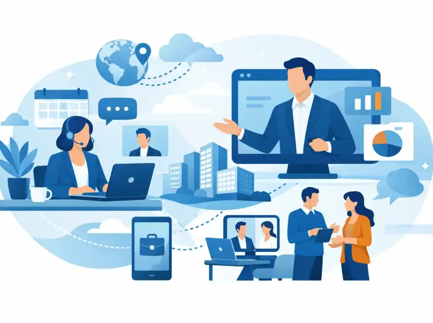 Guía de oficina virtual empresarial útil