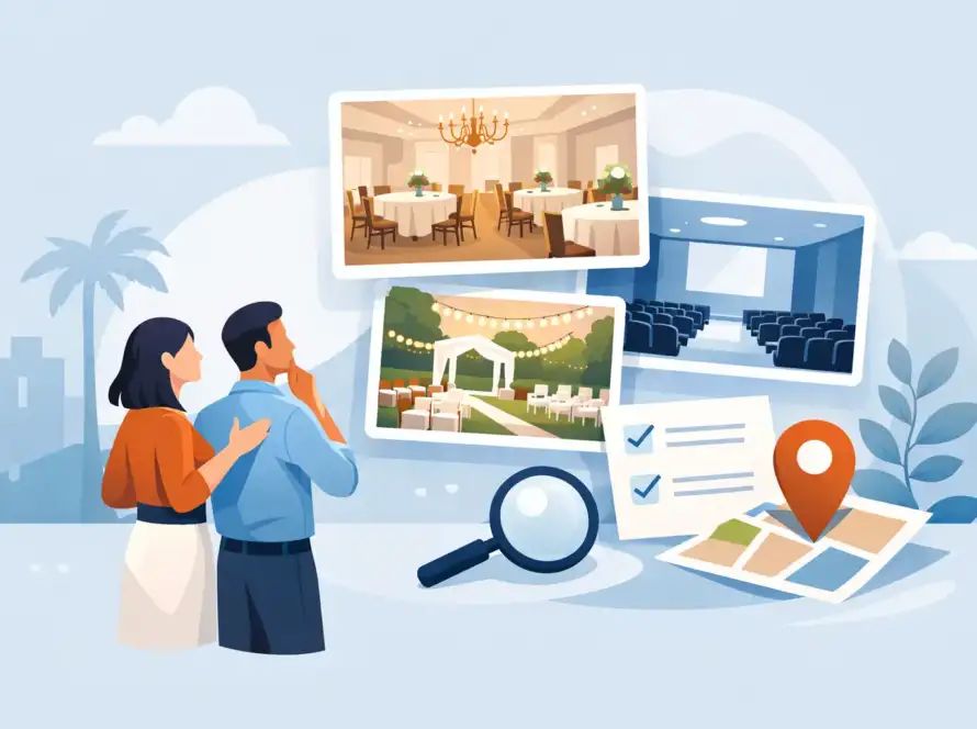 Salón de eventos: cómo elegir bien